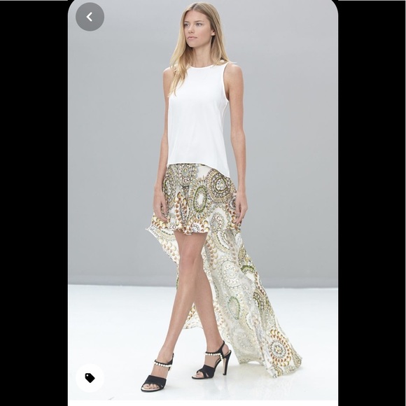 NWT ALEXIS BENETT SKIRT "Sea" SIZE XS - Picture 1 of 10